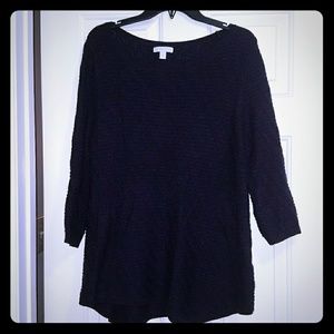 Asymmetric Knit Sweater